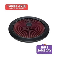 Allstar ALL26010, One Black Steel 14In Filter Top High Performance & Racing Part