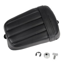 Rear Passenger Side Seat Pillion Pad PU Leather Soft Cushion Compatible with ...