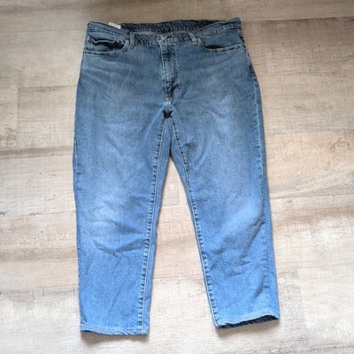 Levi's Mens Premium Big E Blue Denim Stretch Jeans Fit 38x30