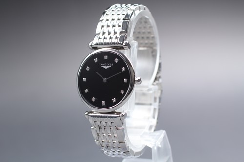 [Near Mint] Longines Grande Classique L4.209.4 12P Diamond Women Qz Watch S-size - Afbeelding 4 van 14