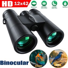 Day/Night Military Telescope 12-100x42MM Zoom HD BAk-4 Lens Monocular Telescope