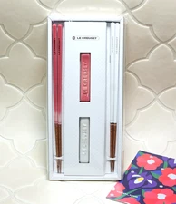 Le Creuset Chopstick & Cutlery Rest Set Rose Quartz White from Japan NIB