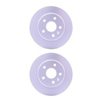 2 Bremsscheiben Voll Ø 60 Mm 10 Mm Hella Passend FüR U.A. Opel Astra