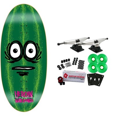 Heroin Skateboard Complete The Watermelon Eggzilla 13.5