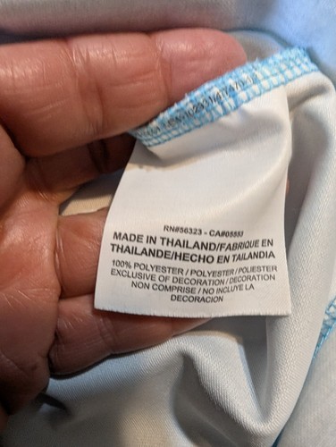 Polo Nike Golf Estándar Dri-Fit Para Hombre XXL Azul y Blanco Manga Corta - Imagen 8 de 12