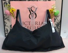 Victoria Secret Pink Buttery Soft Relay Square Neck Sports Bra XXL Black