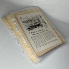 Vintage Print ad Automobile Chrysler 1920's - You Choose