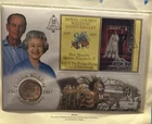 1997 Jersey £5 Coin In FDC QEII Golden Wedding. 1 Stamp 2570
