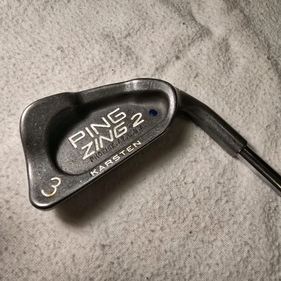 Ping Zing 2 3 Iron Blue Dot Karsten Phoenix AZ JZ Steel Shaft Right-Hand Golf... - Image 4 of 4