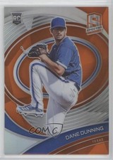 2021 Panini Spectra Rookies Neon Orange Prizm 1/20 Dane Dunning #109 i6j