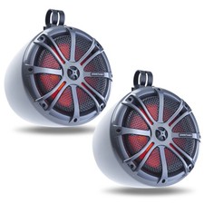 PowerBass PBXS-POD82SR - 8" Short Range POD with RGB 100Wrms / 200Wmax Pair 