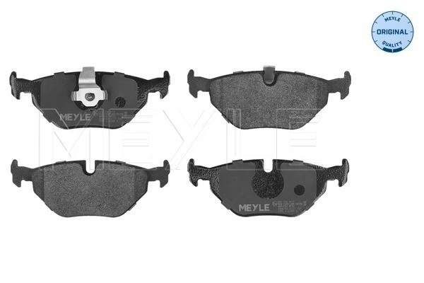Freinage silencieux Meyle 025 216 9117 avec technologie anti-vibration pour OE 1163395