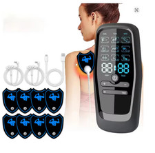 Upgraded Electric Pulse Massager TENS Unit Muscle Stimulator Pain Relief