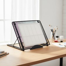 A3 Light Pad Metal Stand with Non-Skidding Base  9 Adjustable Angles