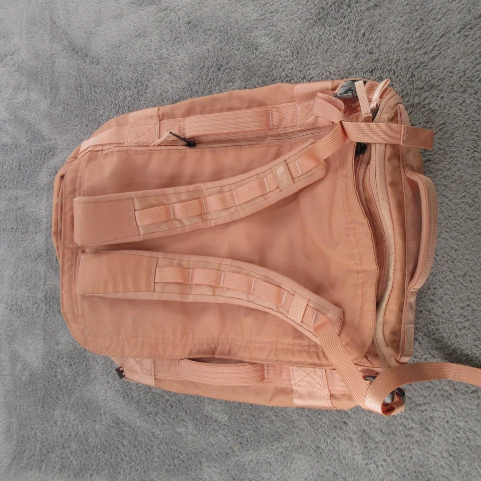 The North Face Voyager 32L Duffel Backpack Bag Pink Travel Gym Carry On TNF - Image 2 of 4