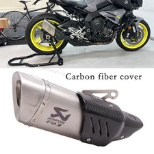For Yamaha YZF R1 2015-2025 Exhaust Tips Muffler Pipe Carbon Guard Slip On MT10