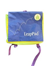 LeapFrog LeapPad Learning System Carry Case Backpack Storage Bag   Blue/Green