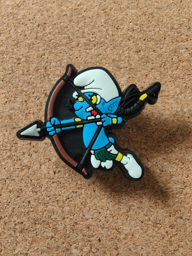 SMURF Croc Charms MIX & MATCH DISCOUNT ON ALL OUR SHOP 10000+CHARMS+FREE P&P - Picture 5 of 9