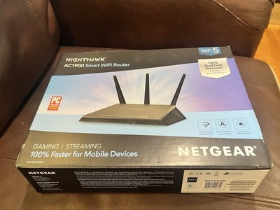 NETGEAR Nighthawk R7000 AC1900 Smart WiFi Router Free Ship!