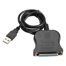 USB to 25 Pinhole Parallel Cable DB25 Interface IEEE 1284 Printer USB2.02439