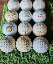 Vintage Golf Ball Lot 4 12 Golf Balls Multiple Brands 60'-70's-80's