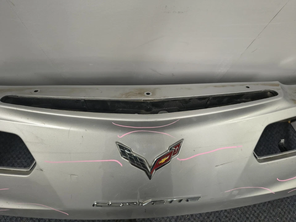 2015 - 2019 Chevrolet Corvette C7 Rear Bumper Cover Panel 84411650 OEM - Image 3 of 4