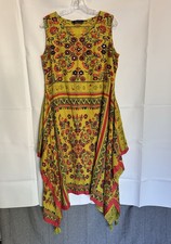 Fusion Dress Colorful Fairycore Indie Boho Eclectic Bold Self Expression Unique