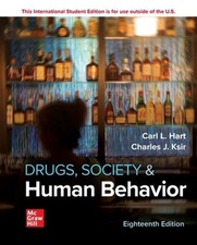 Drugs Society and Human Behavior ISE by Carl Hart Paperback Book