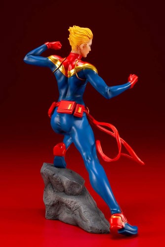 ARTFX+ Universo Marvel Capitana Marvel PVC Conjunto Simple Figura Kit Kotobukiya - Imagen 5 de 9