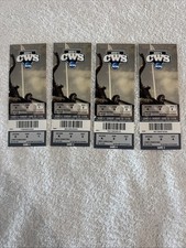 NCAA College World Series Ticket Stubs 6/20/2010 Rosenblatt Stadium Final Season