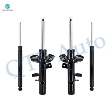 Set Front Suspension Strut Assembly-Rear Shock Absorber For 2013-2018 Ford Focus