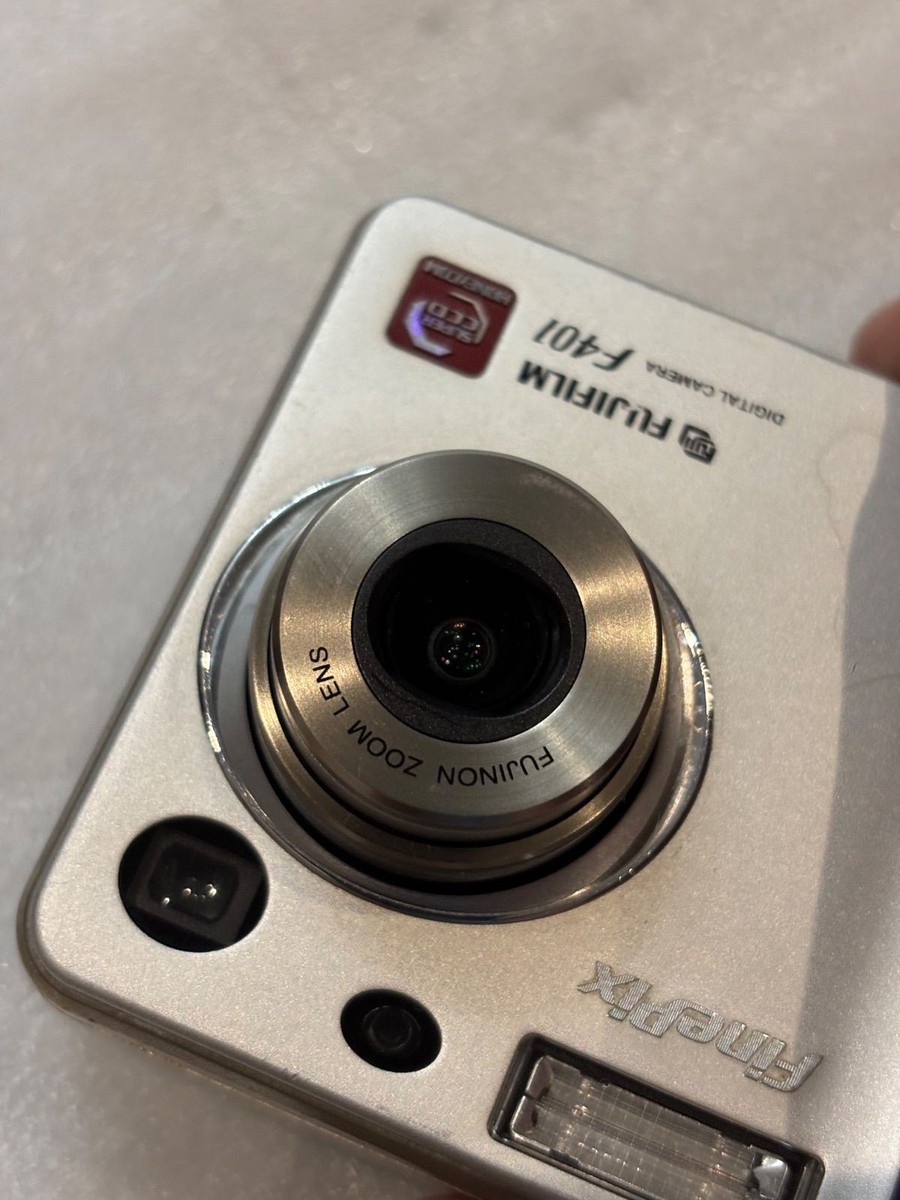 Fujifilm FinePix F Series F401 2.1MP Digital Camera - Metallic