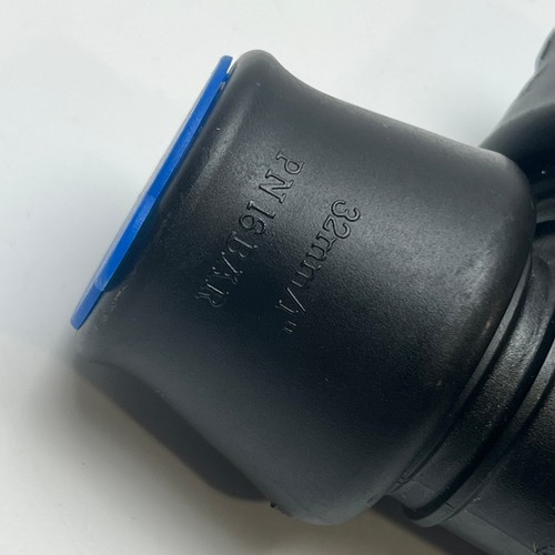 5x Talbot 32 mm Pushfit gleiches T-Stück für blaues MDPE Rohr Sanitär Fitting - Bild 4 von 7