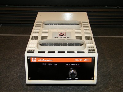 SHIMADZU HEATER UNIT; AC 117V, POWER SUPPLY NOT INCLUDED, GUARANTEED TO  WORK!