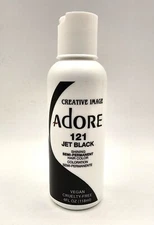 Adore Semi-Permanent Haircolor #121 Jet Black. Sealed!