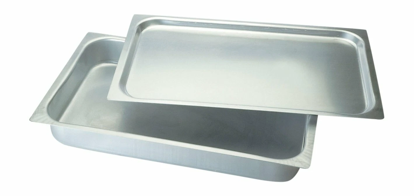 Ottinetti 1135053 Aluminum Gastronorm Baking Pan, 21 x 12.8 x 0.8-Inches
Opens in a new window or ta