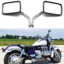Chrome Motorcycle Rear View Mirrors For Honda Valkyrie 1500 GL1500C 1800 GL1800C