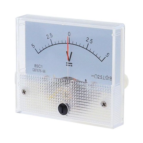 Dc Voltmeter Positive and Negative 85c1v Pointer Type 5v 10v 15v 20v 30v to 250v - Picture 4 of 7