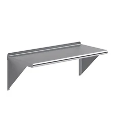 16 in. x 36 in. Stainless Steel Wall Shelf