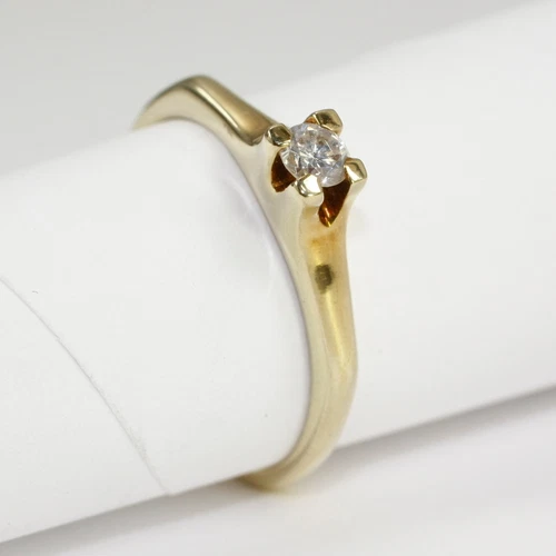 Echtschmuck-Ringe aus Edelstein Diamant für die Verlobung