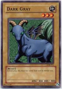 Dark Gray - LOB-011 - Common - Unlimited Edition x3 - Lightly Played