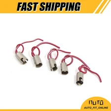 FIVE BA9S LED Bulb Socket Extension Replace Holder Wire Harness Car Universal