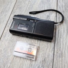 Sony Microcassette-Corder M-627V Handheld Voice Recorder w/Tape   FOR PARTS