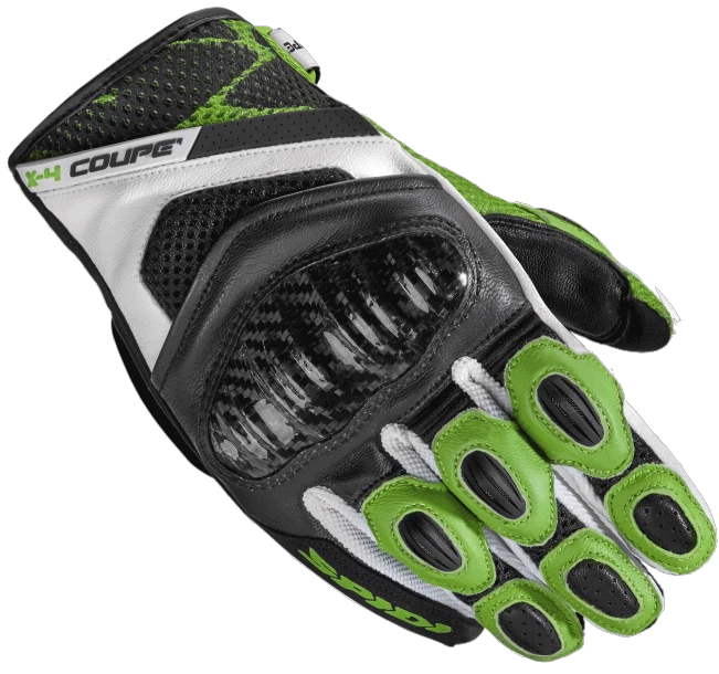 SPIDI X4 COUPE' TEXTECH 皮革摩托车赛车手套赛道日 # C80     — 第 2/4 张图片