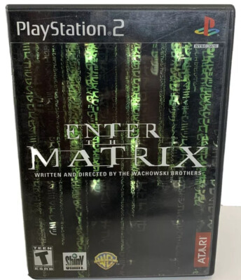Enter the Matrix (Sony PlayStation 2, 2003) PS2 - DISC ONLY BLACK LABEL