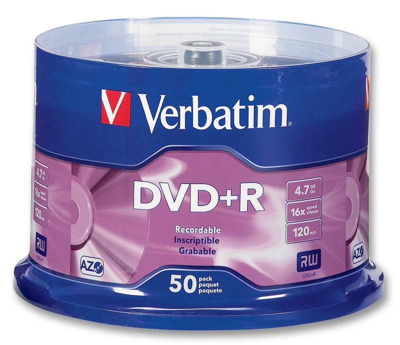 DVD-R Verbatim Fino A 16x - Confezione Da 50 Dischi Per Masterizzazione - Foto 6
