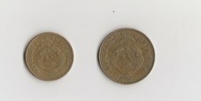 Costa Rica 25 und 100 Colones  2007  (3166)