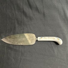 Our Wedding Cake Knife Sheffield England Stainless Steel