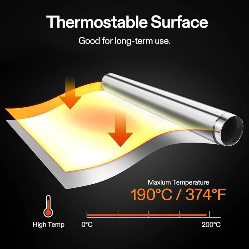 Rollo de película reflectante de Mylar 4 pies x 100 pies interior exterior cuarto de cultivo tienda uso plateado Foto 3 de 4