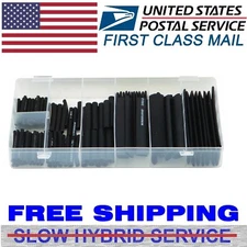 127 pc Heat Shrink Wire Wrap Assortment Set Tubing Electrical Connection Cable